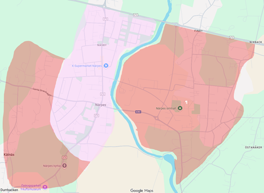 Bild ver fiberområde